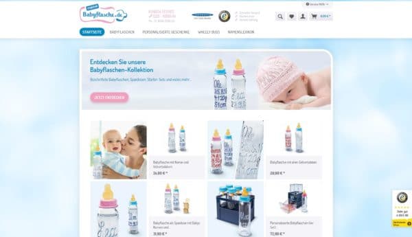 Hier klicken um zur Website von www.meinebabyflasche.de zu gelangen